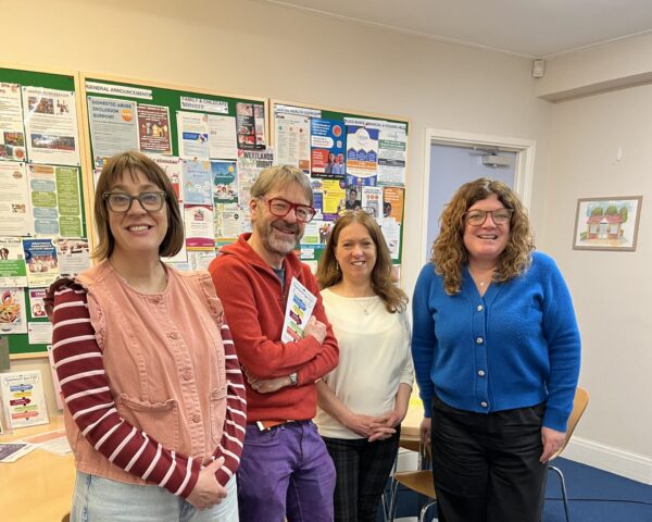Droitwich CVS visit by Oliver and Karen